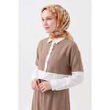 Silk Home Soft Eşarp Flower Turuncu