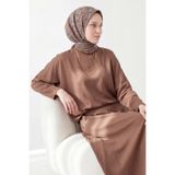 Silk Home Soft Eşarp Geometrik Antrasit