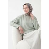 Silk Home Soft Eşarp Geometrik Hardal