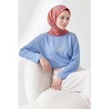 Silk Home Soft Eşarp Geometrik Kırmızı
