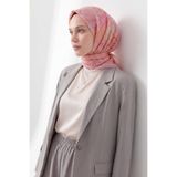Silk Home Soft Eşarp Geometrik Pembe