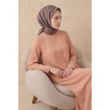 Silk Home Soft Eşarp Melodi Desen Kahverengi 90x90