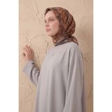 Silk Home Soft Eşarp Melodi Desen Koyu Turuncu 90x90