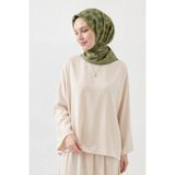 Silk Home Soft Eşarp Minimal Motif Yeşil