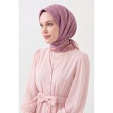 Silk Home Soft Eşarp Pacman Eflatun