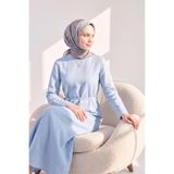 Silk Home Soft Eşarp Pacman Mavi