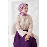 Silk Home Soft Eşarp Perla Mor 90x90