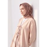 Silk Home Soft Eşarp Pixel Ethnic Pudra