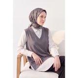 Silk Home Soft Eşarp Pixel Ethnic Siyah