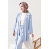 Silk Home Soft Eşarp Pixel Ethnic Taba