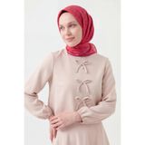 Silk Home Soft Eşarp Retro Geometrik Turuncu