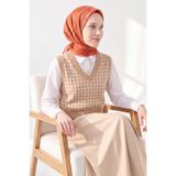 Silk Home Soft Eşarp Şal Motif Turuncu