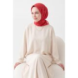 Silk Home Soft Eşarp Soyut Fuşya