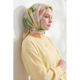 Silk Home Soft Eşarp Suluboya Krem 90x90