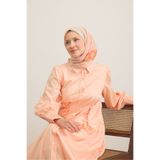 Silk Home Soft Eşarp Urban Patch Turuncu