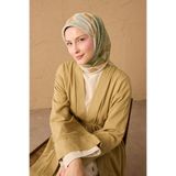 Silk Home Soft Eşarp Urban Patch Yeşil