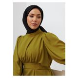 Silk Home Twill Eşarp Düz Renk - (Tivil Eşarp)
