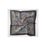 Silk Home Velora Eşarp Ethnic Antrasit 90x90