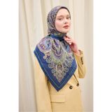 Silk Home Velora Eşarp Ethnic Lacivert 90x90
