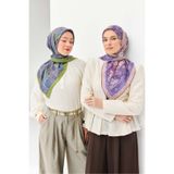 Silk Home Velora Eşarp Etnik Desen Mor 90x90