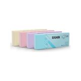 SİLKA 1 Adet Silgi Pastel Random Renk Art.45, 6140.00036