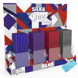Silka 1494 Hex Dark Metalik Kurşun Kalem 12'li