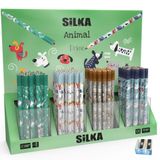 Silka 1519 Tri Jumbo Animal Kurşun Kalem 4'lü Set