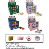 Silka Coloria 4'lü Silgi Seti Donut + Futbol + Makaron + Biscuit