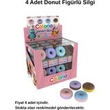 Silka Coloria Donut Silgi 4 Adet