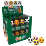 Silka Coloria Futbol Topu 3D Silgi Karışık - 1 Adet