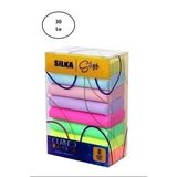 Silka Curved Rainbow 8 Li Silgi 30'lu