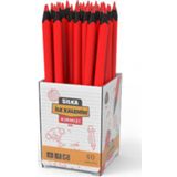 Silka Kırmızı İlk Kalemim (Kurşun Kalem) Art.622 (40 Lı Paket)
