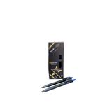 Silka Linc Starone Iğne Uç Basmalı Tükenmez Kalem Mavi 25 'li ( 1 Paket ) 1.0mm
