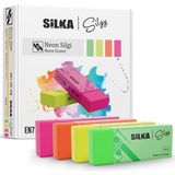 Silka Öğrenci Silgisi Neon 20 Li Art.2 - Renkli
