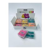 Silka Renkli Hamur Silgi 12'li ( 1 Paket )