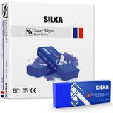 Silka Sınav Silgisi 20'li Paket Lacivert Büyük Boy 11 x 22 x 59,5 mm Ölçüler