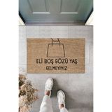 Silkcoat Home Kişiye Özel Tasarım Paspas - Modern Dijital Baskı - Dekoratif Paspas