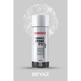 Silkcoat Marble Stone Sprey - Mermer ve Ağ Efektli İç & Dış Cephe Sprey Boyası - Beyaz - 200 ml