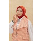Silkhome Shiny Turuncu Işıltılı Eşarp 32737