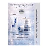 Silkia U.K Çatlak Topuk Onarım & Ayak Bakım Seti – 48 Saat Etkili Roll-On + Yoğun Bakım Krem