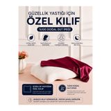 silkwormlife Bordo , Güzellik Yastığına Özel %100 Dut İpeği Yedek Yastık Kılıfı – Ergonomik Forma Uygun [ 1 adet ipek yastık kılıfı ] Ölçüler: 55 × 35 × 13 cm