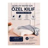 silkwormlife Gri, Güzellik Yastığına Özel %100 Dut İpeği Yedek Yastık Kılıfı – Ergonomik Forma Uygun [ 1 adet ipek yastık kılıfı ] Ölçüler: 55 × 35 × 13 cm
