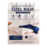 silkwormlife Lacivert , Güzellik Yastığına Özel %100 Dut İpeği Yedek Yastık Kılıfı – Ergonomik Forma Uygun [ 1 adet ipek yastık kılıfı ] Ölçüler: 55 × 35 × 13 cm
