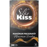 Silky Kiss 12'li Maksimum Tırtıklı Prezervatif Kokusuz Yoğun Temas ve Zevk Artışı Sağlar - Gizli