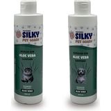 Silky Köpek ve Kediler için Aloe Vera Özlü Doğal Şampuan, 250 ml