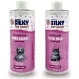 Silky Pet Wash - Köpek ve Kedilere özel Doğal Kiraz Çiçeği özlü Şampuan - 400 ml