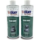 Silky PetWash - Köpek ve Kedilere özel Doğal AloeVera Özlü Şampuan - 400ml
