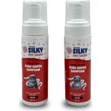 SilkyPetWash - Köpek ve Kedilere Özel Çilek Özlü KURU KÖPÜK Şampuan - 200ml