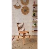 Silla Boncuk Sandalye Naturel Ahşap Sandalye