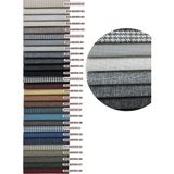 Silla Madalyon Sandalye Teddy Krem Kumaş Oymalı Hasırlı Naturel Ahşap Sandalye